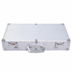 Aluminiumförvaringsväska med kombinationslås och anpassningsbar inredning