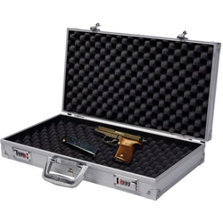 Aluminiumförvaringsväska med kombinationslås och anpassningsbar inredning