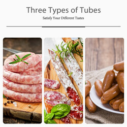 Korvstoppare 3L med tre fyllningsrör i rostfritt stål