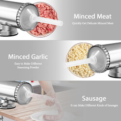 Korvstoppare 3L med tre fyllningsrör i rostfritt stål