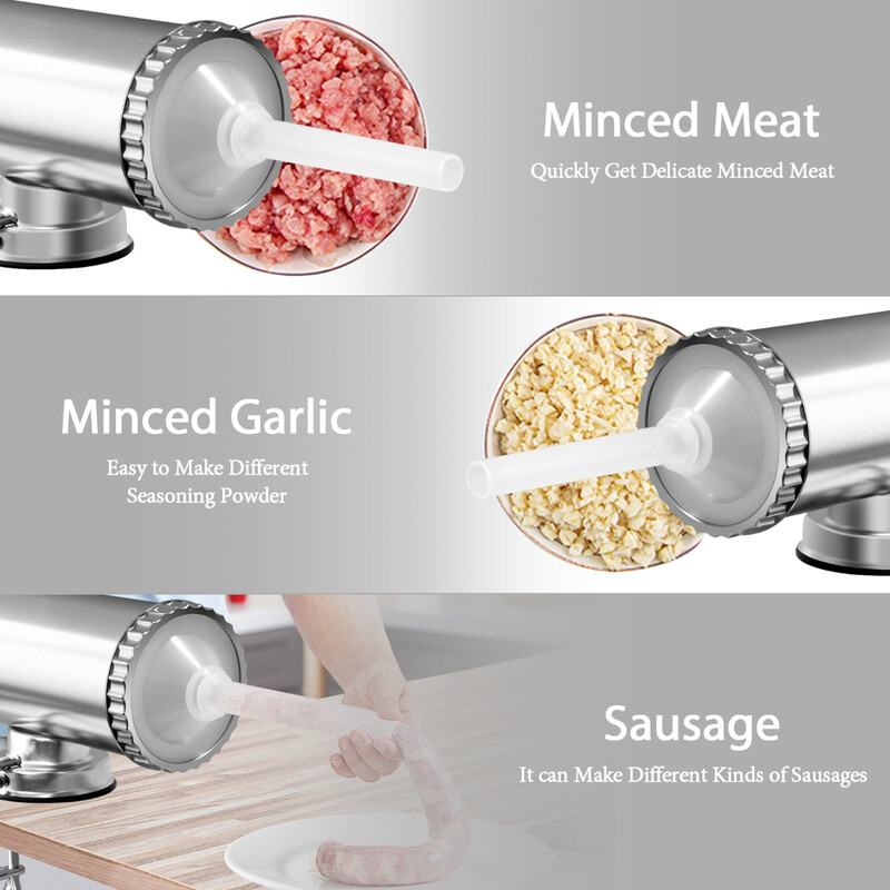 Korvstoppare 3L med tre fyllningsrör i rostfritt stål