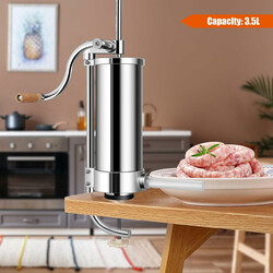 Korvstoppare 3,5L rostfritt stål med fyllningsrör