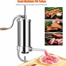 Korvstoppare 3,5L rostfritt stål med fyllningsrör