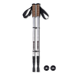 Justerbara lätta vandringsstavar i aluminium för friluftsliv