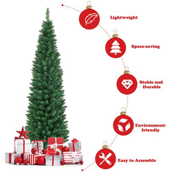 Konstgjord julgran 150 cm med naturligt utseende