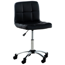 Ergonomisk kontorsstol med hjul och justerbar höjd