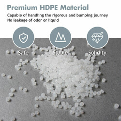 Bärbar campingtoalett 20L för utomhusbruk grön HDPE