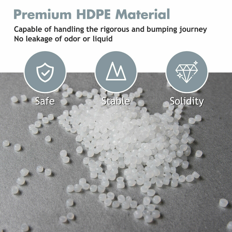 Bärbar campingtoalett 20L för utomhusbruk grön HDPE