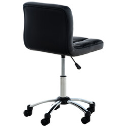 Ergonomisk kontorsstol med hjul och justerbar höjd