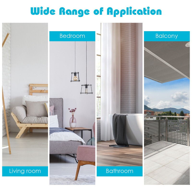 Hörnhylla i trä med fem hyllplan vit MDF