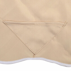 Ersättningstak för Hollywoodgunga i beige polyester 191x132 cm