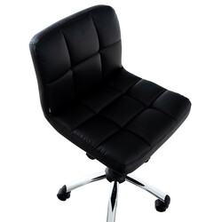 Ergonomisk kontorsstol med hjul och justerbar höjd