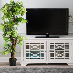 Konstgjord bonsai med äkta trästam för inomhusbruk