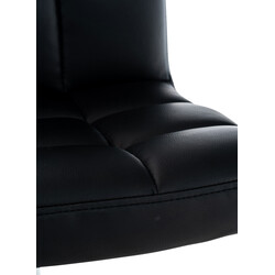 Ergonomisk kontorsstol med hjul och justerbar höjd