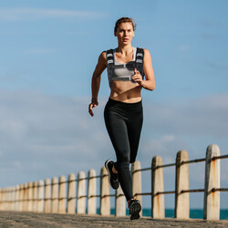 Justerbar viktväst 5 kg med reflexer och ficka