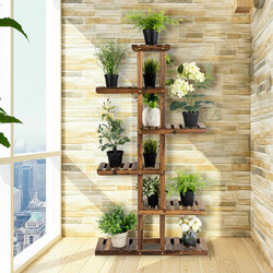 Blomställning i trä för inomhus och utomhusbruk 75x25x140cm