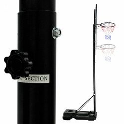 Höjdjusterbar basketställning med hjul för barn och vuxna
