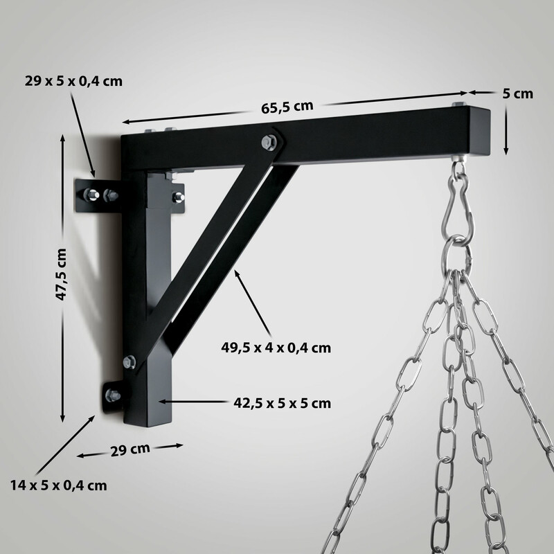 Väggfäste för boxningssäck med hög bärkapacitet