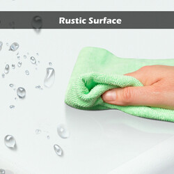 X-format smalt konsolbord med två hyllor vit 100x30x80 cm