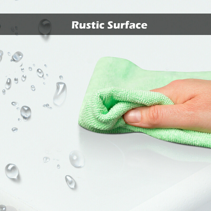 X-format smalt konsolbord med två hyllor vit 100x30x80 cm