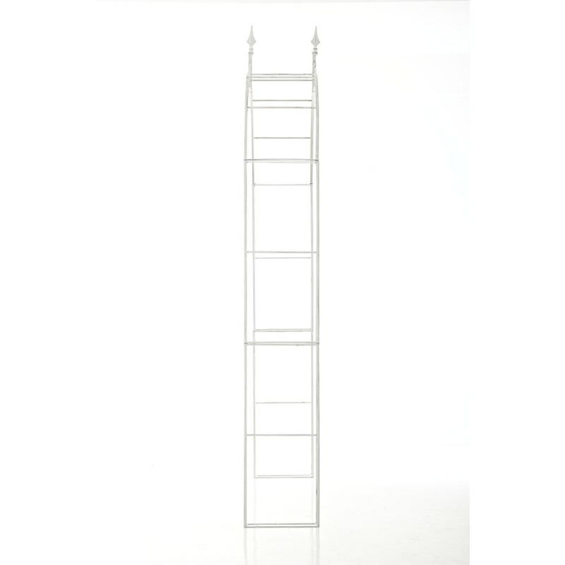 Stabil och dekorativ rosenbåge i hållbart järn för trädgården