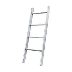 Handdukshållare fyranivåers förvaringsstege i trä 50 x 7