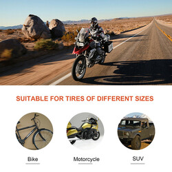 Bärbar motorcykelhjulbalanserare med justerbara konor och hållbar stålkonstruktion 40,5 x 22 x 51 cm