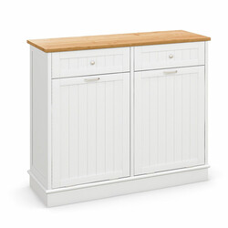 Avfallsskåp med tippbara luckor och extra förvaring för kök och tvättstuga