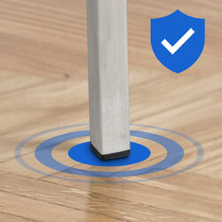 Elegant vadderad barstol med rostfri stålstomme