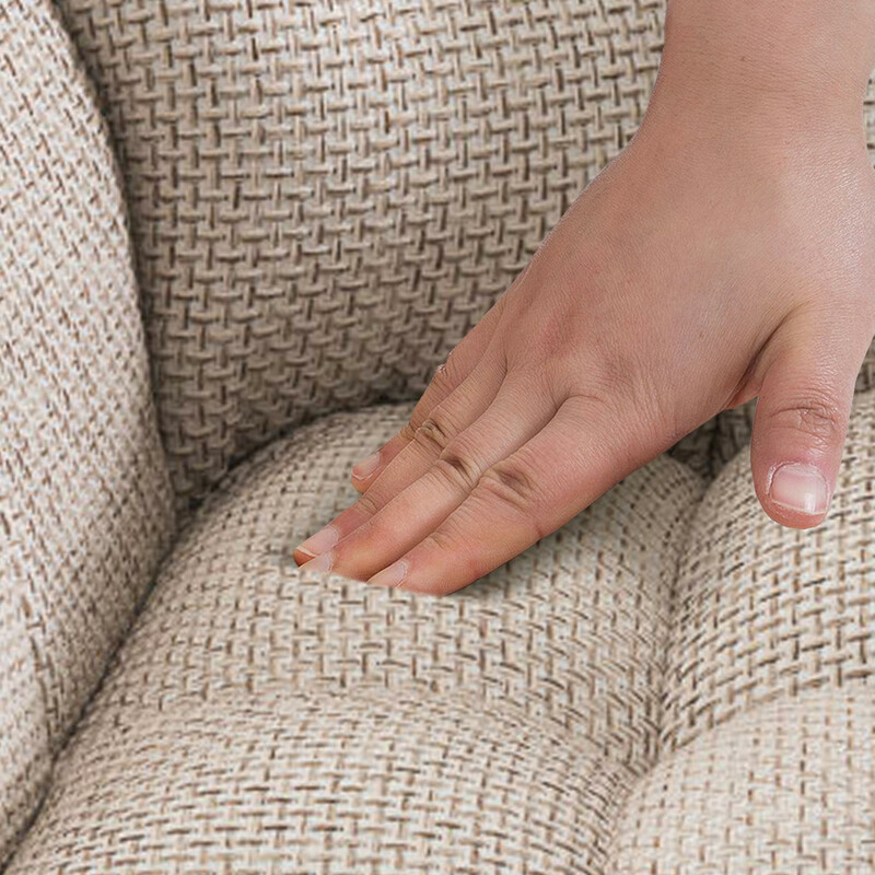 Elegant vadderad barstol med rostfri stålstomme