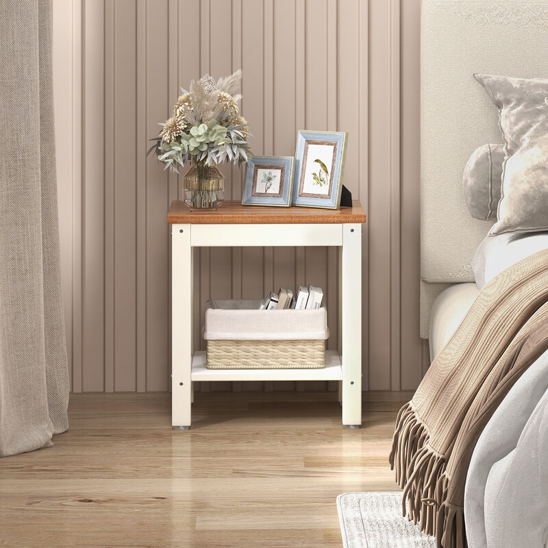 Duschbänk med förvaring, vattentät badrumsbänk, ergonomisk och stabil, vit, 150 kg kapacitet