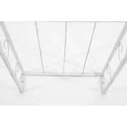 Rosenbåge i kraftigt järn med dekorativa detaljer