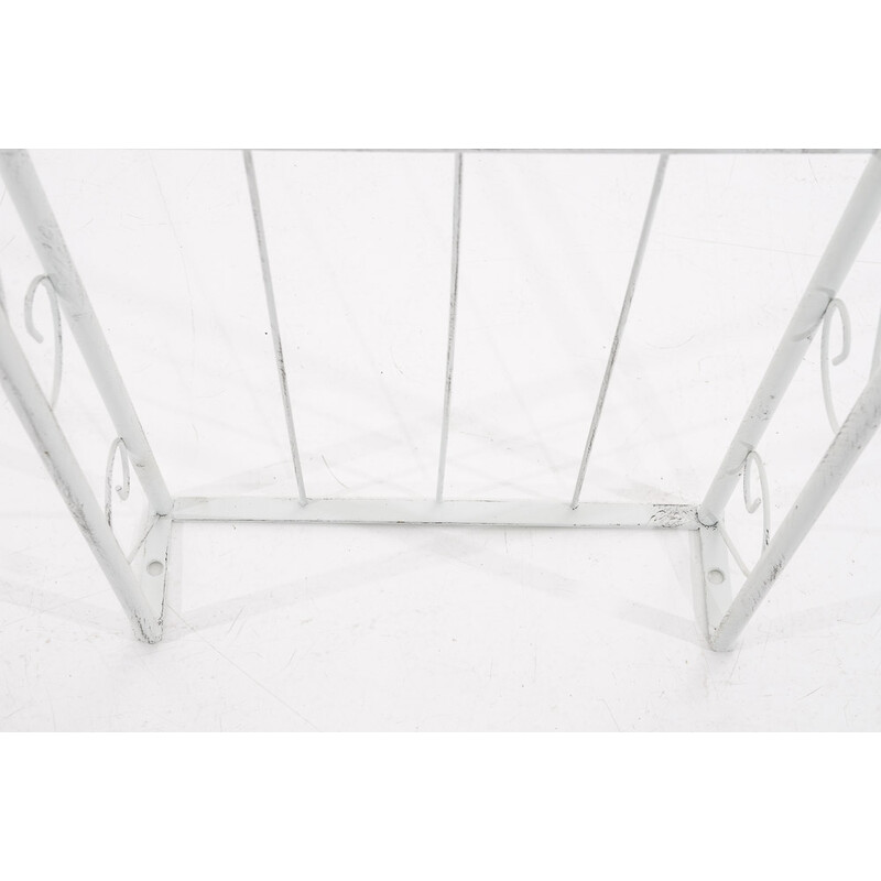 Rosenbåge i kraftigt järn med dekorativa detaljer