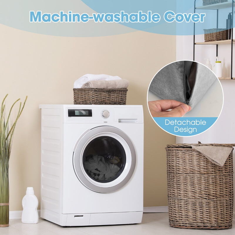 7-delars ortopediskt kilkuddeset med justerbara kuddar och tvättbart överdrag