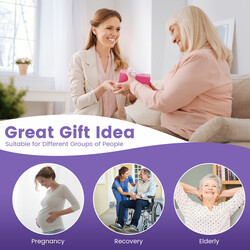 Ergonomisk läskudde för säng och soffa med tvättbart överdrag, grå kilkudde