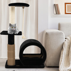 viloplats och leksaker - svart 92 cm