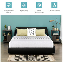 Tvåstegs sängbord set med massivträben i grått, 40 x 40 x 64 cm