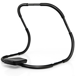 Magtränare med mjukt grepp för mångsidig träning och ergonomisk användning svart