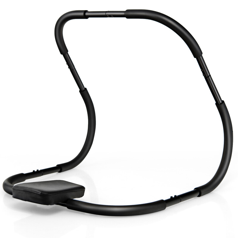 Magtränare med mjukt grepp för mångsidig träning och ergonomisk användning svart