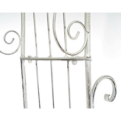 Elegant rosenbåge i pulverlackerat järn för klätterväxter