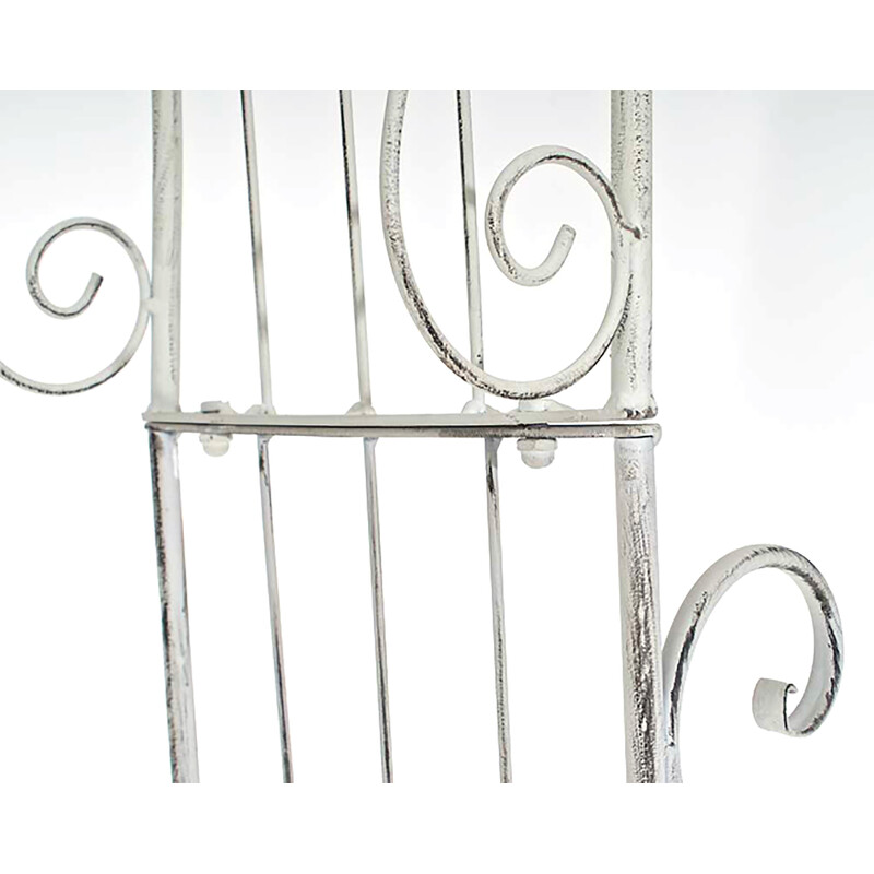 Elegant rosenbåge i pulverlackerat järn för klätterväxter