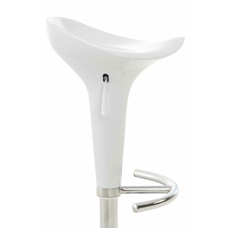 Ergonomiska barstolar 2-pack med justerbar höjd och fotstöd