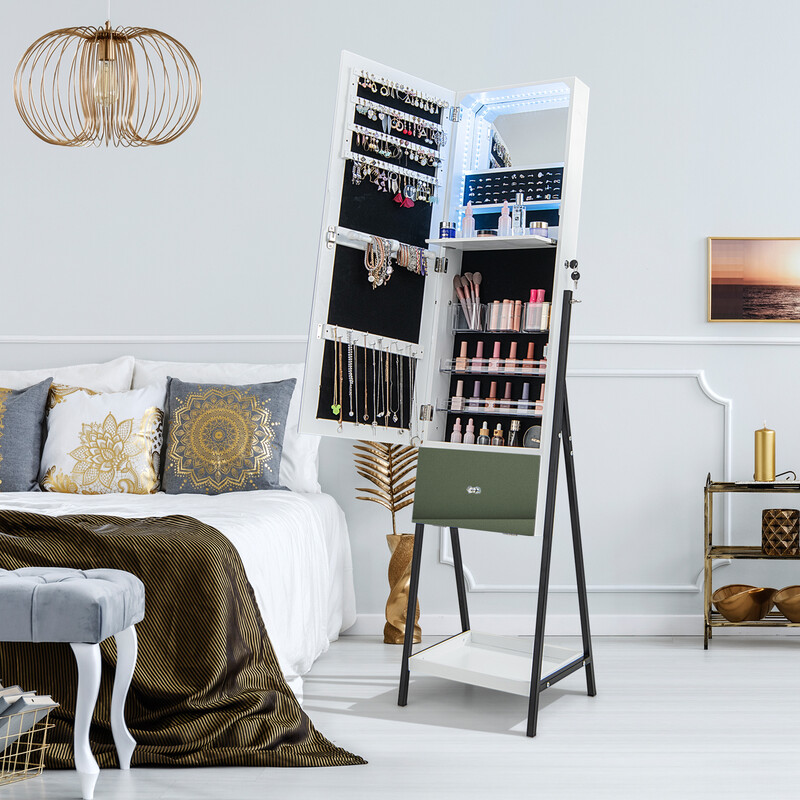 låsbar för säker förvaring