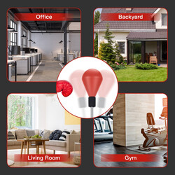 Justerbar fristående boxsäck med handskar för hela familjen 140-158 cm