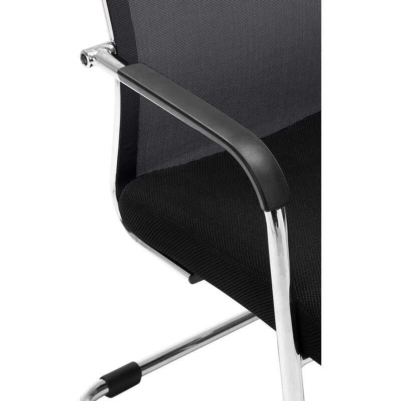 Brenda besöksstol med modern design och gungfunktion