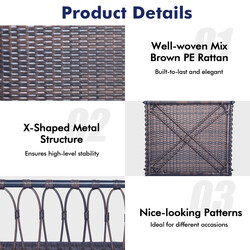 Hängstol med kuddar, blå, robust och bekväm, maxvikt 180 kg, för utomhusbruk