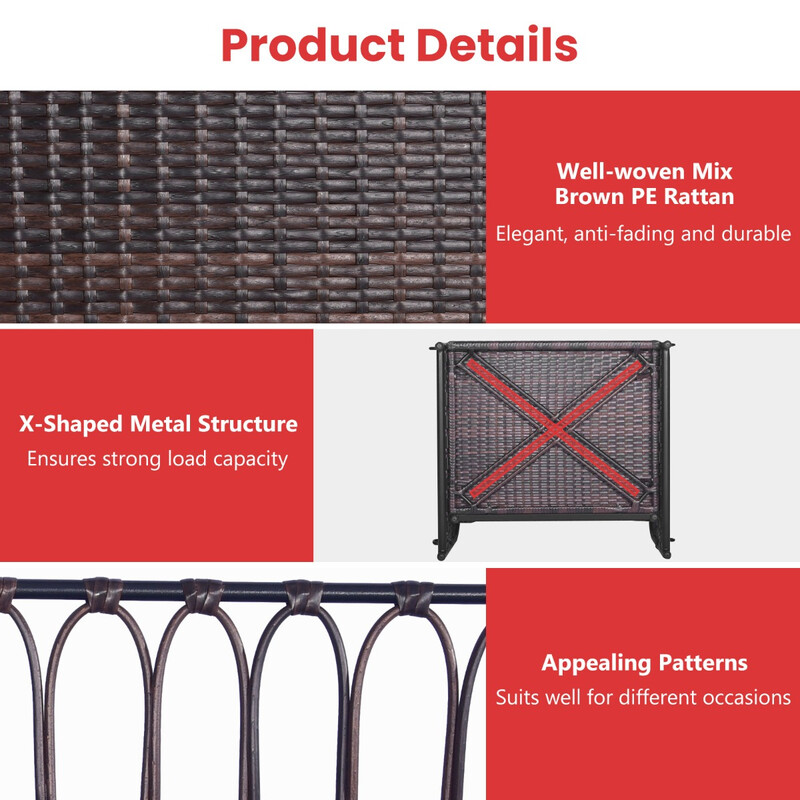 Hänggunga för terrass med kuddar, hållbar upp till 180 kg, stilren design