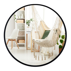 Rund badrumsspegel med explosionsskydd