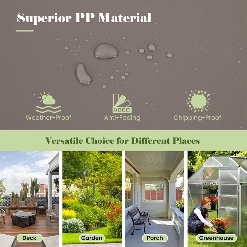 Hög odlingslåda med justerbar spaljé och vattenreservoar för trädgård och balkong