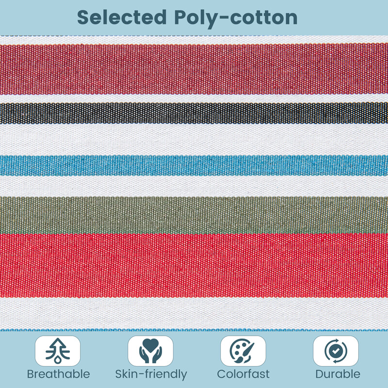 Hängmatta med ställning och bärväska för utomhusbruk - bekväm och hållbar design